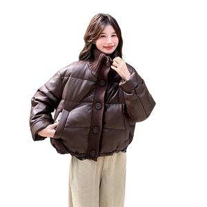 现货主推韩系白鸭绒外套宽松小个子羽绒服2C057-9649-P235-K348图片