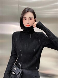 秋冬羊毛打底衫图片