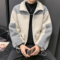 2020冬新款棉衣男生羊羔毛面料外套韩版宽松休闲棉袄DS600T，男装棉衣，电商A102