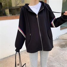 春季织带外套，其它，吉之红