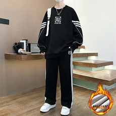 新款现货加绒卫衣套装男宽松上衣可单卖，男装卫衣，星座1206（原A206）