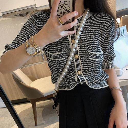 1403小香短袖针织，女装，XTZ style