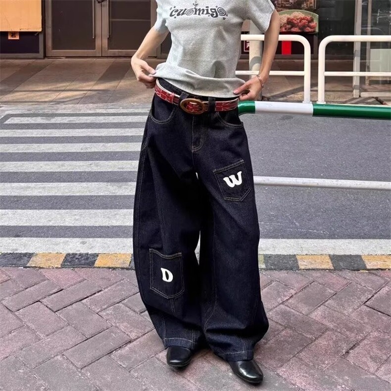 原版质量蓝色弯刀牛仔裤,男装牛仔裤,四季星座505