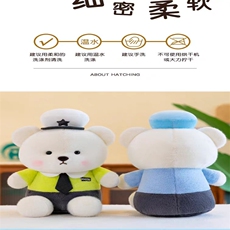 警察小熊,家乐迪毛绒玩具 警察小熊,家乐迪毛绒玩具