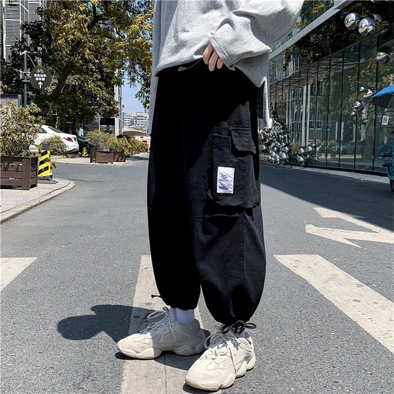 910A-G150秋装街头潮流休闲裤男女情侣束脚九分裤子,男装休闲裤,星座910A