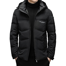 2023冬季新款羽绒服中年男士常规连帽商务休闲冬装ZELD9847-P325，男装羽绒服，电商B212（原钱塘6029）