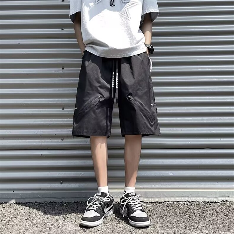 男春夏新款青少年时尚冲锋裤短裤休闲裤D1039P35,男装休闲裤,星座1116-2