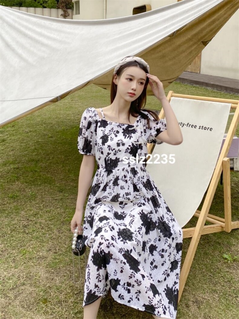 现货，新款夏装，雪纺连衣裙。，女装连衣裙，时尚靓姿