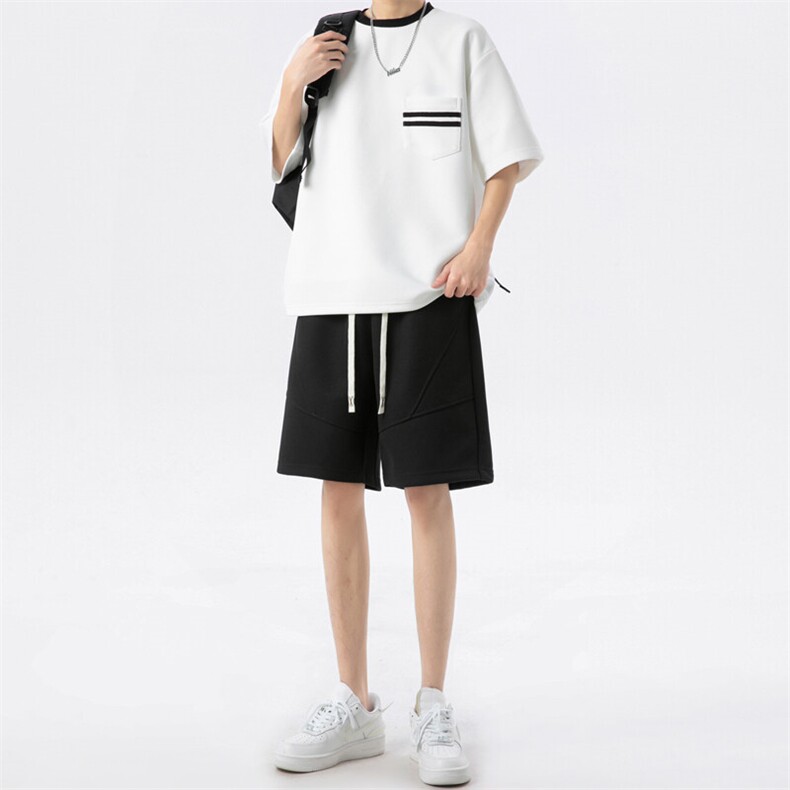 新款休闲夏季套装,男装休闲套装,星座1106-2（原1111B）