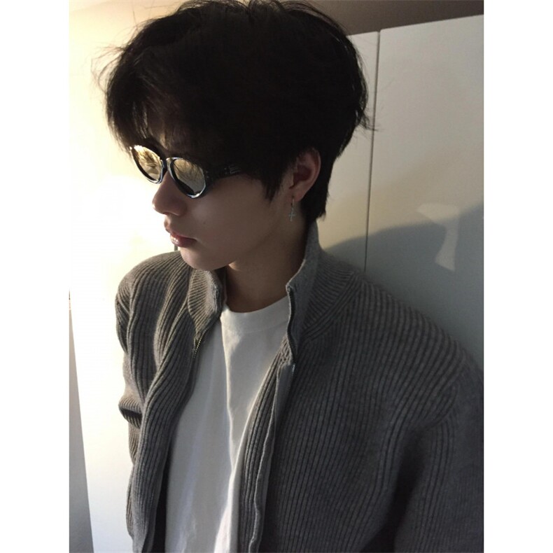 【有货】cleanfit立领拉链开衫毛衣外套男款针织衫M5653LL-特P55,男装针织衫/毛衣,星座1007（原301D）