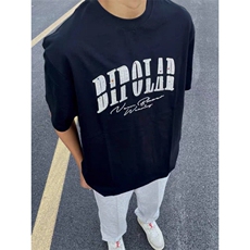 刺绣纯棉潮牌刺绣短袖ZX0153-P35，男装T恤，星座313A(原308A-2)
