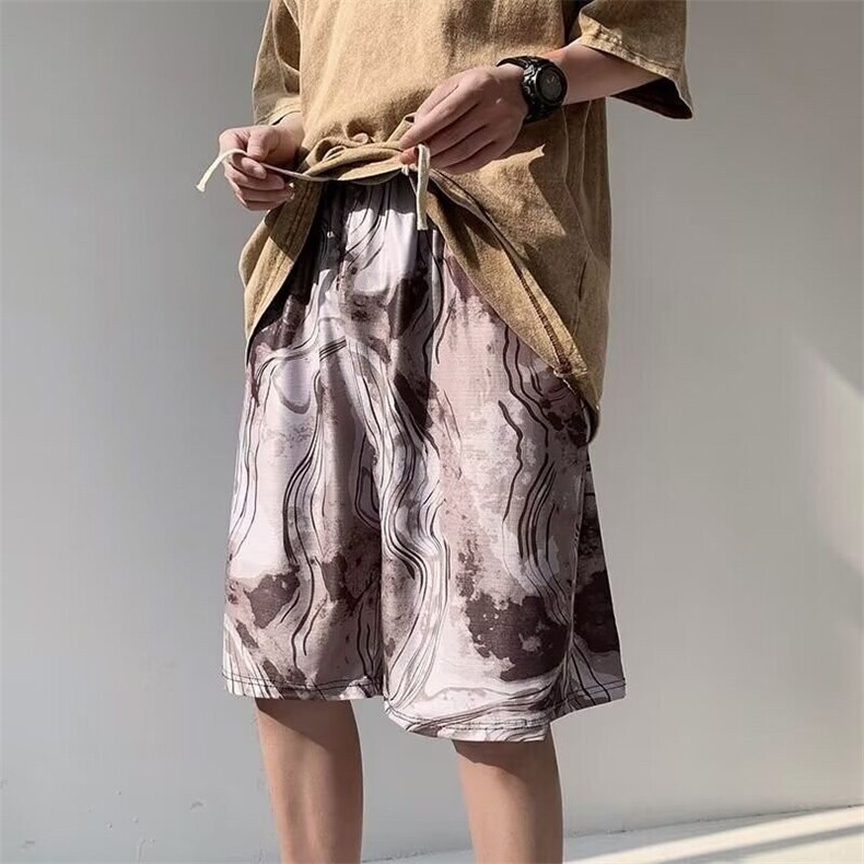 DZ002-P30五分短裤男夏季大裤衩休闲运动裤百搭男士外穿沙滩裤,男装牛仔裤,星座603-2