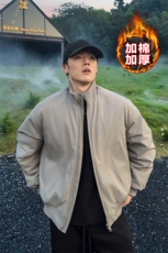 网图现货10w件防水美式高街短款夹克棉衣外套男J5232J加棉-特P55，男装夹克，电商A001