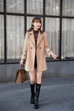 现货供应：双面羊绒时尚外套M一XX，其它，拉思维加丝