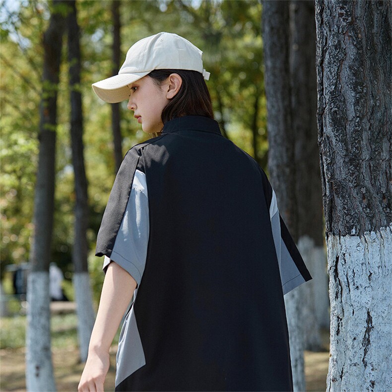 美式运动短袖T恤女士夏季2025新款潮流宽松上衣A406T6065特P35,男装T恤,星座309（原A406）