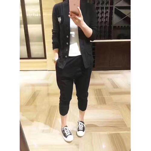 高弹力小外套西装领黑色灰色MLXL，女装西装，欧诗尚