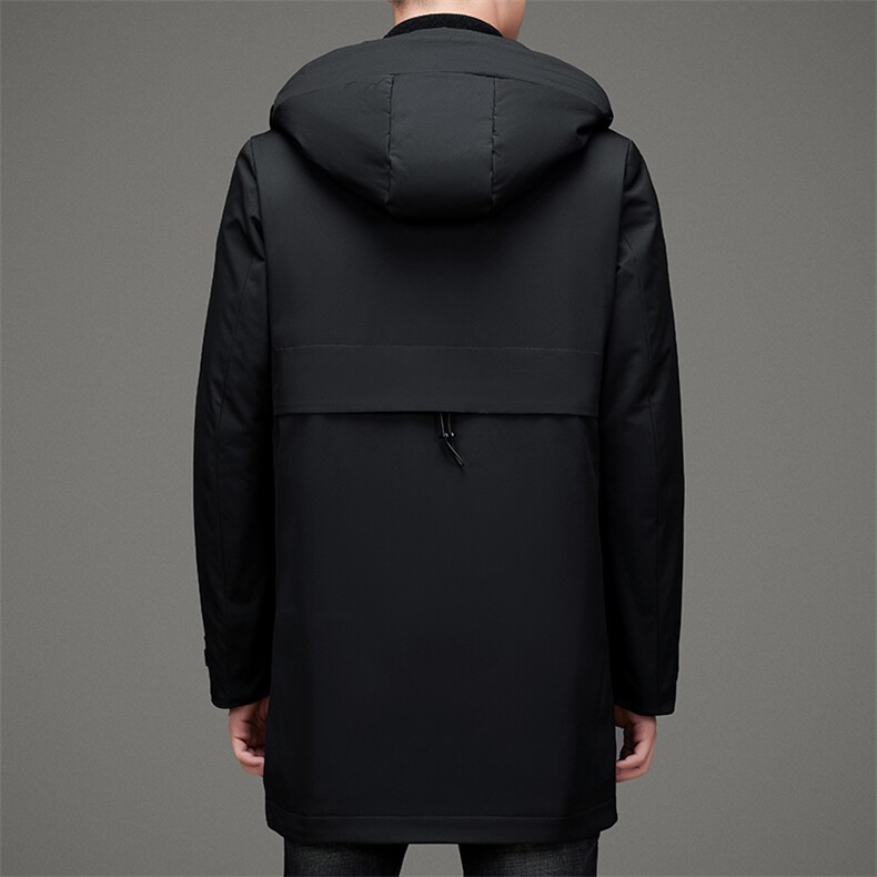 冬季男士连帽羽绒服中青年男装宽松90%白鸭绒保暖外套ZL7793-P315,男装羽绒服,星座1105-3