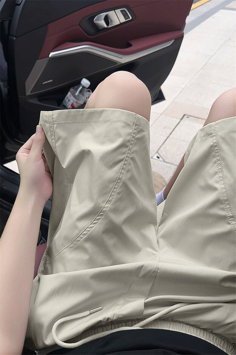备货50w件2026夏季冰丝拼接百搭短裤男DK5855-特P9建议零售价18,男装牛仔裤,电商A001
