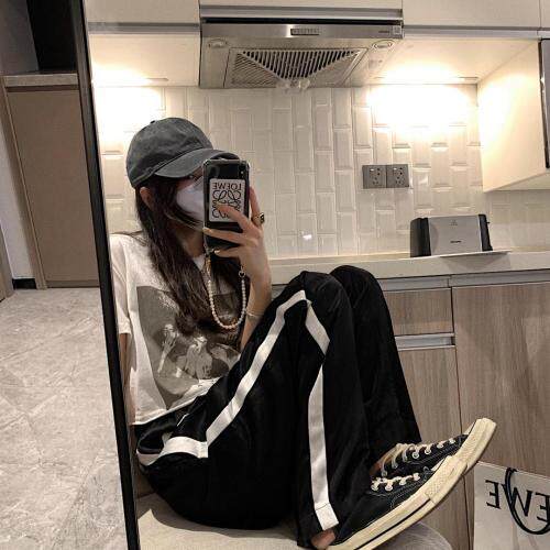 瑟琳拖地裤，女装，XTZ style