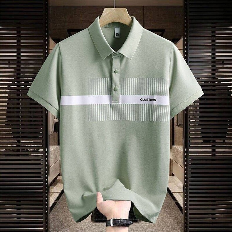 25051-P40夏季时尚休闲T恤男士POLO衫欧货潮牌商务休闲短袖T恤,男装Polo衫,电商D310B-1