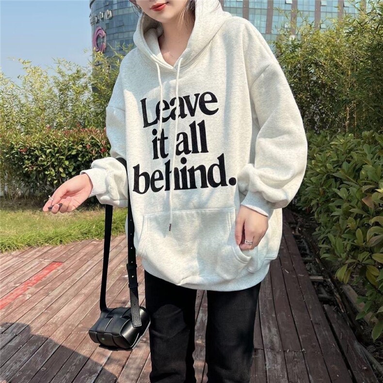 加绒卫衣，女装卫衣/绒衫，诺贝