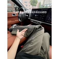 B221美式ins宽松直筒三条织带冰凉感休闲裤LK25470-特P40控68，男装休闲裤，电商B221