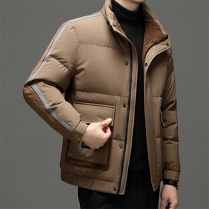 SQY28815秋冬新款2023年男士休闲羽绒服加厚保暖夹克外套P215图片
