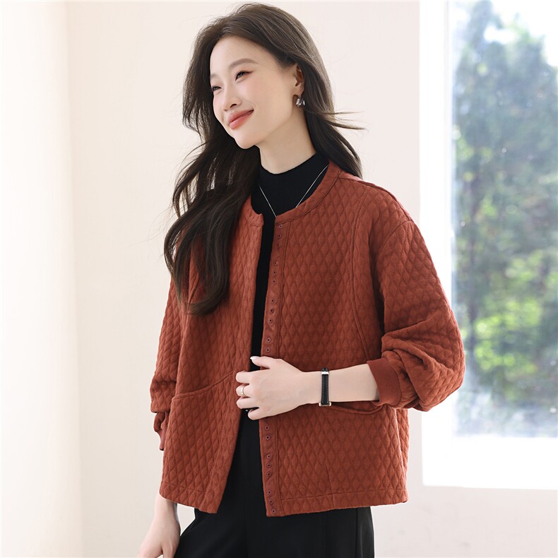 2026春秋季时尚简约大方气质优雅显瘦休闲百搭潮流短外套，女装短外套，独衣靓