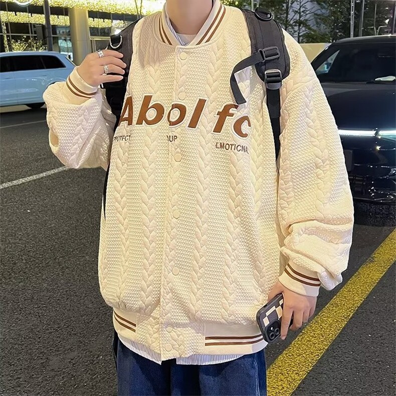 秋季青春流行男夹克麻花外套GWT43P56,男装夹克,星座1116-2