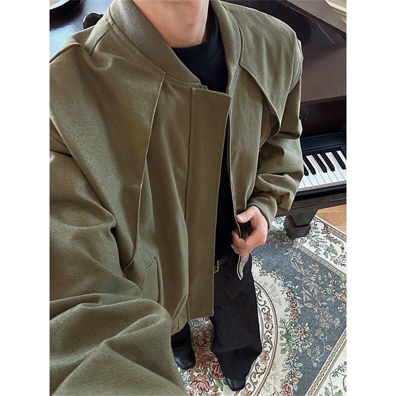 美式休闲棉服冬季厚款夹克棉衣三防立领工装加棉外套MF3668-特P78,男装夹克,电商B295