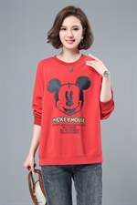 2021年春季新款潮韩版宽松显瘦卫衣女中长款休闲百搭上衣服女，女装卫衣/绒衫，依恋蒂丝