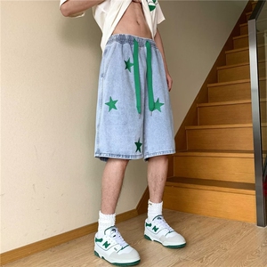 春秋男牛仔裤束脚原宿新款时尚T01P38图片