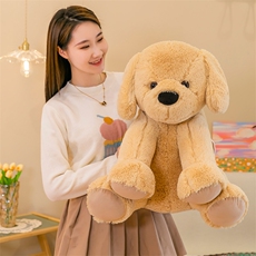 美鑫毛绒玩具工厂 金毛犬