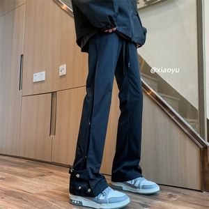 XZ616 春季新款冲锋裤大码机能工装长裤微喇休闲裤TY511 P55控68图片