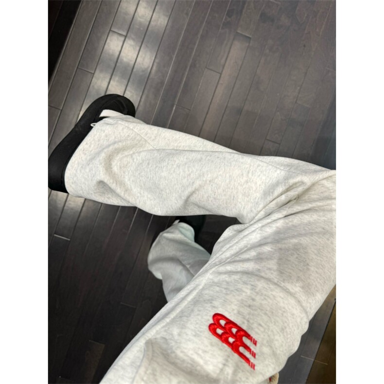 【有货】K391LL-特P45复古撞色运动卫裤男女嘻哈粗绳裤子,男装休闲裤,星座1007（原301D）