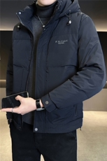 标50可拆卸连帽男士羽绒服冬季2025新款外套A313-2602-P225，男装羽绒服，电商A313