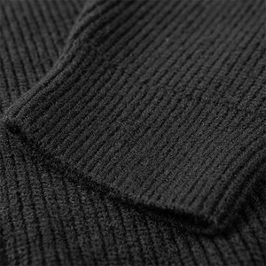 重磅秋冬北极绒开衫毛衣美式复古休闲慵懒风男女立领针织衫外套图片