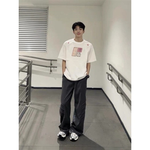 刺绣纯棉230克短袖ZX0205-P30图片