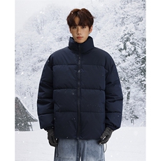 纯色简约棉服重磅立领保暖棉衣青少年宽松韩式D2200-TP35不，男装棉衣，电商A102