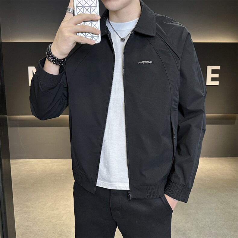 2025秋季男士翻领夹克外套店主无头风已备大货,男装夹克,星座414（原B263）