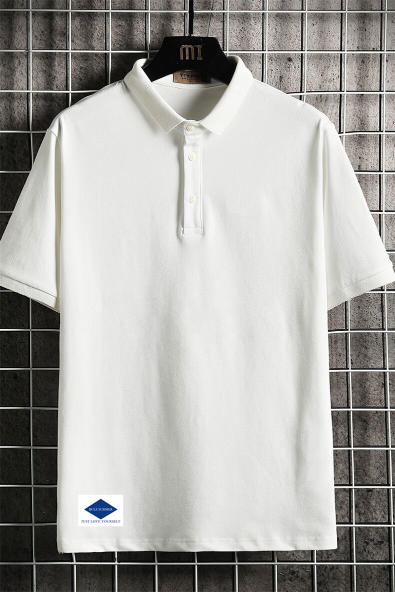 PL57061-P35翻领短袖polo衫男大码胖子半袖t恤男有领保罗衫,男装Polo衫,电商A040A