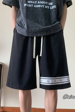XZ616夏季新款十字架冰丝短裤休闲五分裤TY862P35控48，男装休闲裤，星座512A（原616）