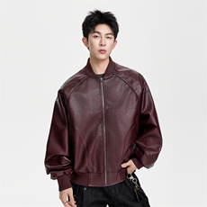 机动皮夹克潮牌立领防水皮夹克男士休闲外套A406JK5619P88，男装夹克，星座309（原A406）