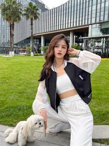 新款。黑白双色防晒衣,其它,恋钱