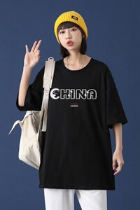 短袖t恤2021宽松潮牌印花半袖打底衫韩版夏装衣服A161-2-T20-P25图片