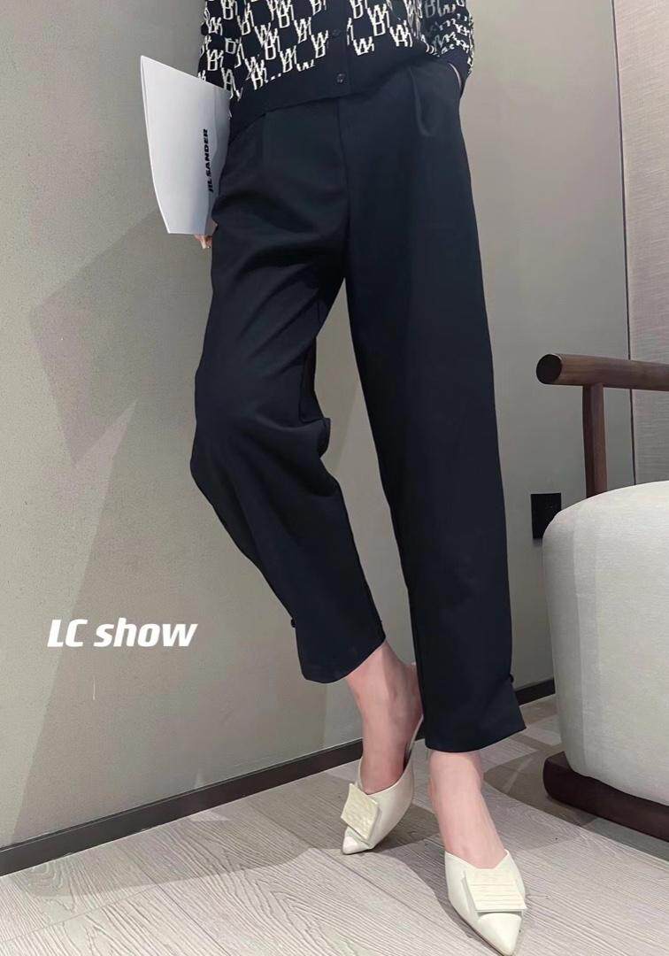 现货夏天时尚洋气西裤百搭时尚，女装，LC裤子