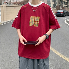 酒红色
