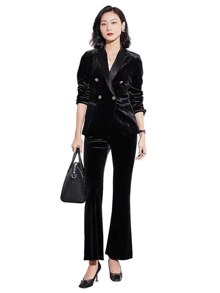 气质套装，女装职业装，裳之恋语