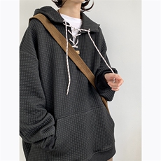 日系cityboy潮牌百搭卫衣男春季新款宽松休闲连帽上衣W8078-P40，男装卫衣，星座512-4
