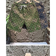 W67-P45夏季新款复古靓色短裤男轻奢抽绳五分裤水洗牛仔布，男装牛仔裤，星座617A-1（原B318A）